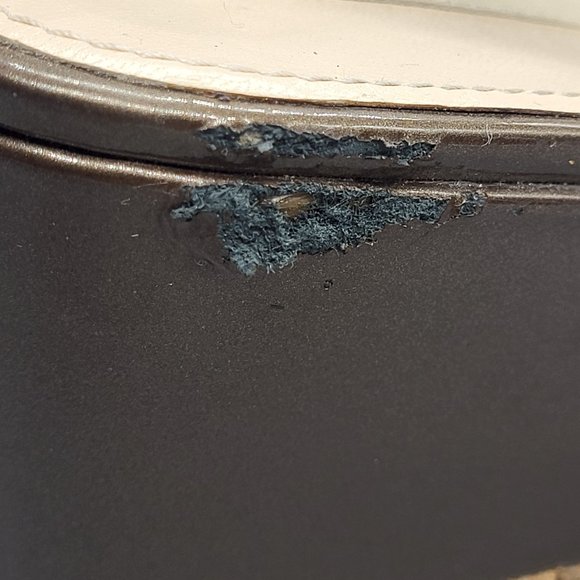 Prada Patent Leather Wedge Sandals - Picture 11 of 16